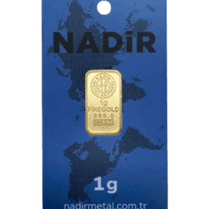 nadirgold 1 gr külçe altın